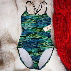 SPEEDO super cute one piece with built in bra.